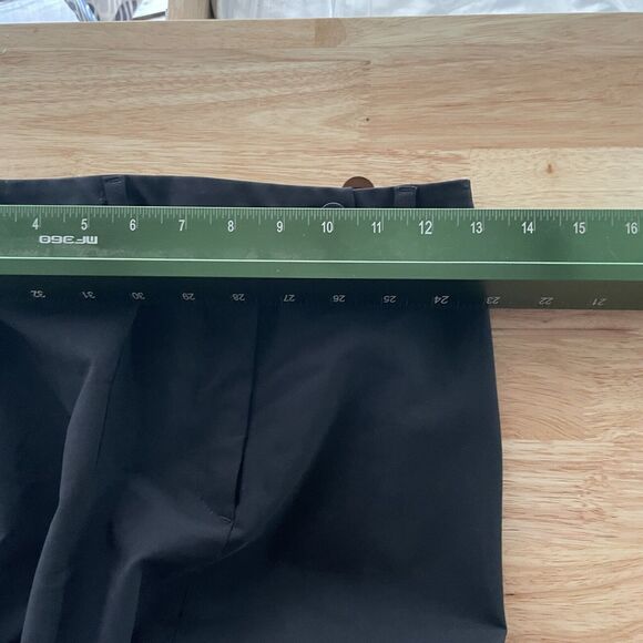 Theory Skirt Black Lightweight Suiting Mini Lightweight Womens Sz 2 Petite - Picture 5 of 7